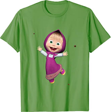 Masha and the Bear Masha T-Shirt