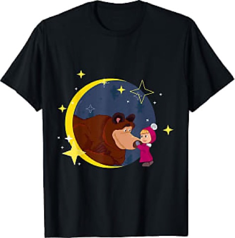 Masha and the Bear Masha T-Shirt