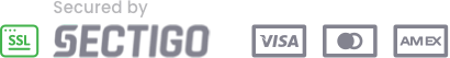 SSL Secure by Sectico - Visa/AMEX/Mastercad